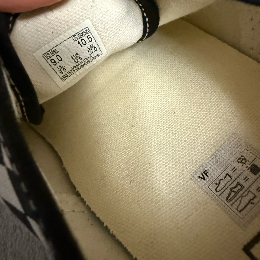 Vans "Golden Coast Authentic" Sneakers (Black/White Checkerboard) Skating Shoes - Picture 2 of 3